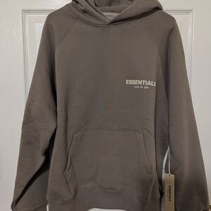 Essentials Hoodie in Taupe